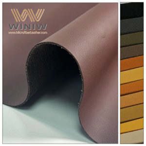0.4mm Tear Strength Makinhg Gift Box Cover Sustainable Vegan Leather