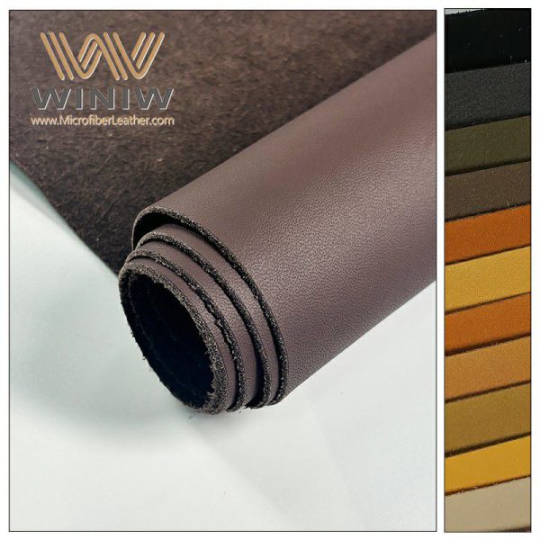 0.4mm Wear Resistance Polyurethane Fabric Leather For Covering Material