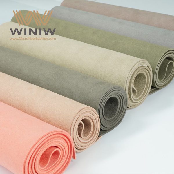 0.6mm Clothes Microsuede Fake Material Leather Products