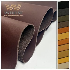 0.6mm Dimensional Stability Nappa Microfiber Leather Customised Gift Boxes