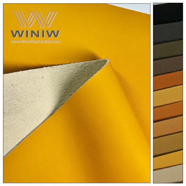 0.6mm Ease Of Processing Business Gift Box Microfiber Nappa Synthetic Leather