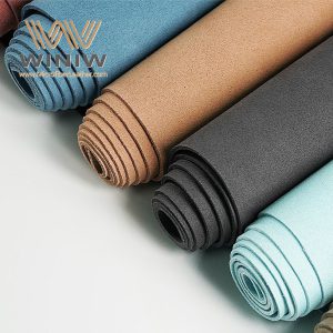 0.6mm Micro Fiber Fabric PU Microsuede Vegan Sofa Leather
