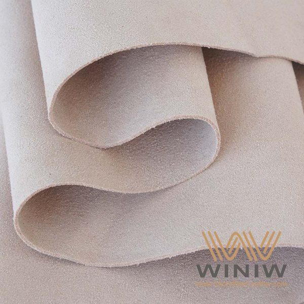0.6mm Microfiber Suede PU Leather Ultrasuede Vegan Leather For Shoes lining