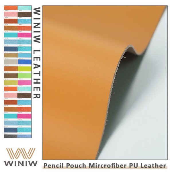 0.6mm Tear Strength Making Pencil Pouch Full Grain Leather