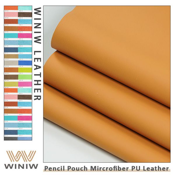 0.6mm Tear Strength Making Pencil Pouch Full Grain Leather