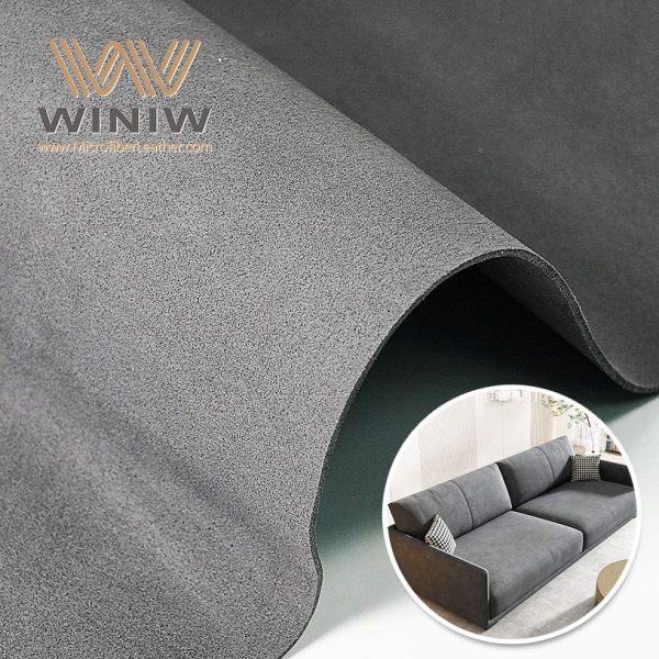 0.8mm Artificial Suede Microfiber Fabric Ultrasuede Sofa Leather