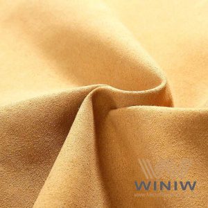 0.8mm Making Clothing Pu Micro-Suede Leather Material