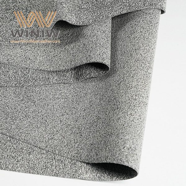 1.0mm Clothing Artificial Microfiber Suede Leather Fabric
