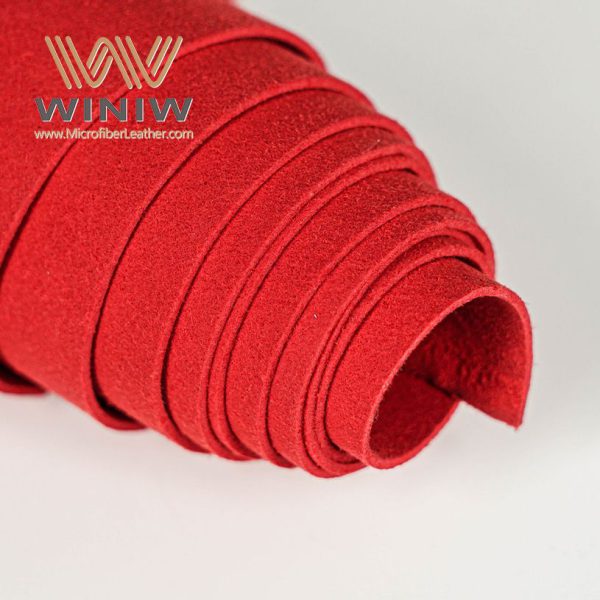 1.2mm Micro Suede Synthetic Suede Leather Vegan Fabric For Making Shoes