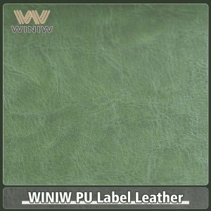 1.2mm Various Patterns PU Faux Leather Vegan Fabric For Labels Material