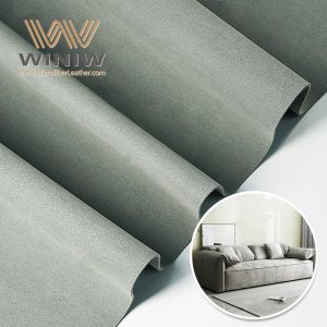 1.2mm Ultrasuede Vegan Leather Microfiber Suede Material For Sofa