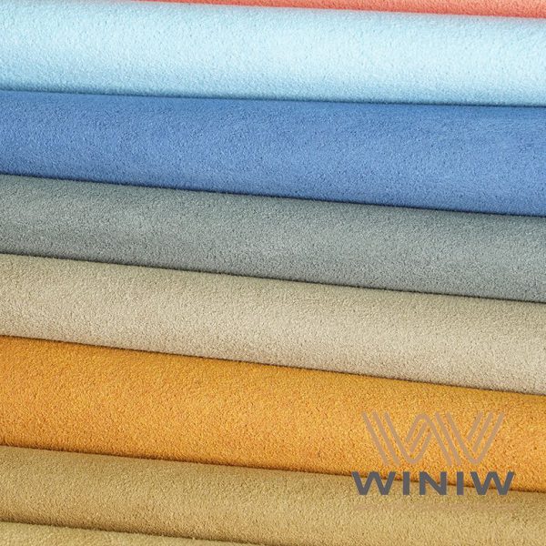 1.6mm Microfiber Suede Ultrasuede Synthetic PU Leather For Orthopedic Shoes