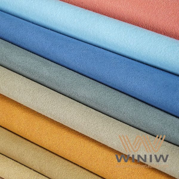 1.6mm Microfiber Suede Ultrasuede Synthetic PU Leather For Orthopedic Shoes