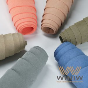 2mm Faux Suede Vegan Leather Micro Suede PU Material For Shoes Upper