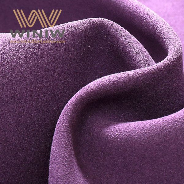Antibacterial micro suede for shoe material leather
