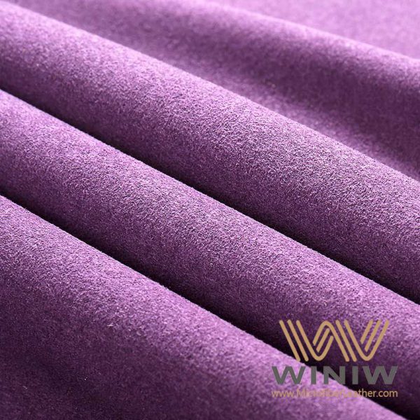 Automotive Leather Suede Upholstery Fabric Material