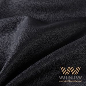 Black Car Interior Leather Upholstery Fabric