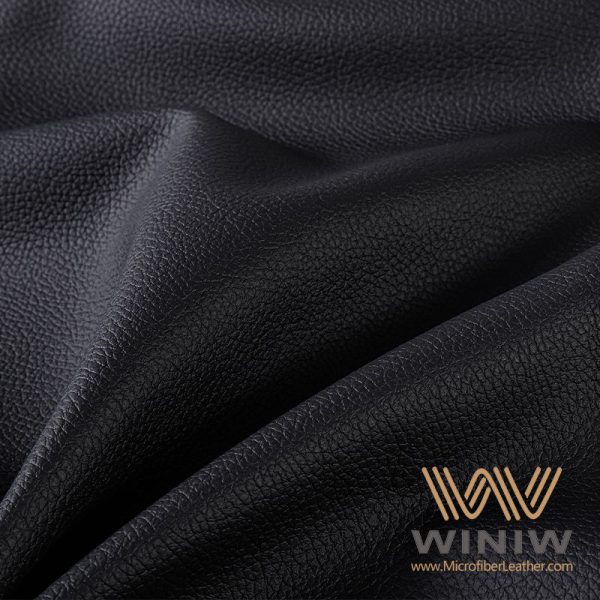 Black Car Interior Leather Upholstery Fabric
