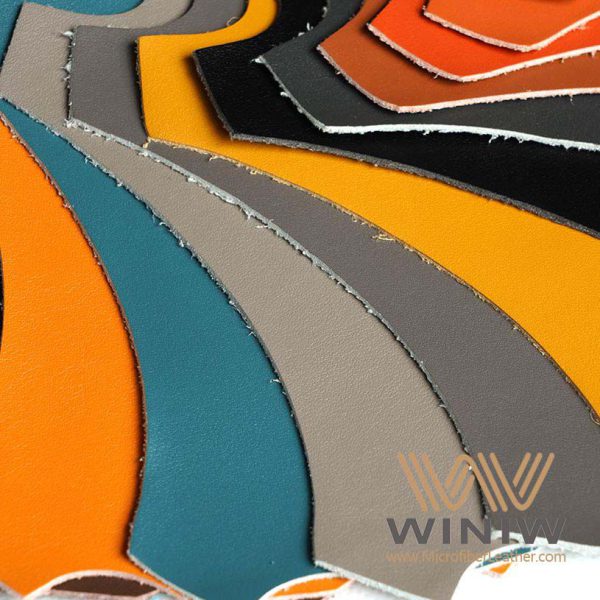 Black Faux Vinyl Upholstery Leather Fabric