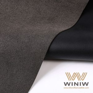 Black Leather Auto Upholstery Vinyl Leather Fabric