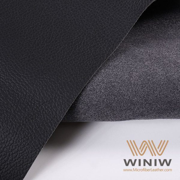 Black Leather Car Interior Seat Covers Fabric