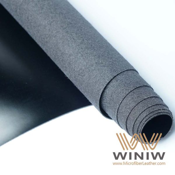 Black Patent Leather Vinyl Fabric For Boots