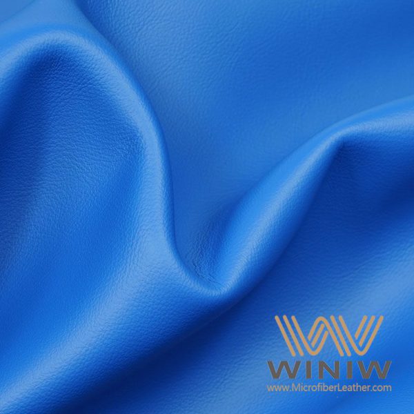 Blue Auto Car Interior Vinyl Fabric Material