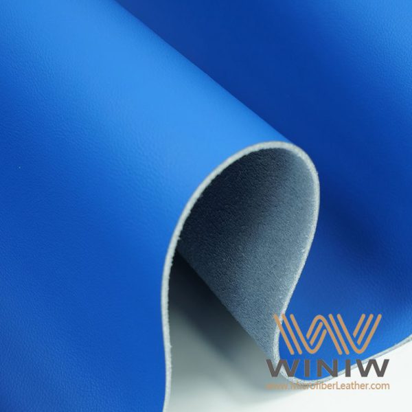 Blue Auto Car Interior Vinyl Fabric Material