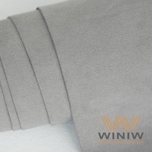 Breathable Polyurethane Suede Artificial Leather for Running Shoe Collars