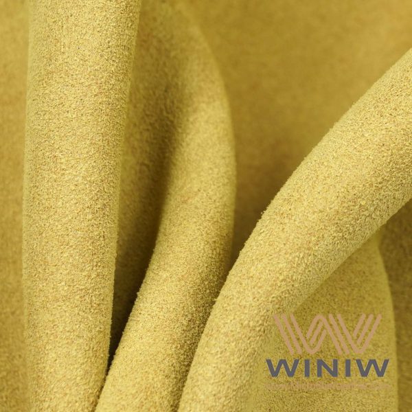 Abrasion-Resistant PVC Suede Synthetic Leather for Mining Safety Boot Collars