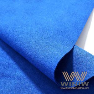 Breathable Polyurethane Suede Faux Leather for Factory Work Shoe Linings
