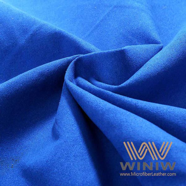 Breathable Polyurethane Suede Faux Leather for Factory Work Shoe Linings