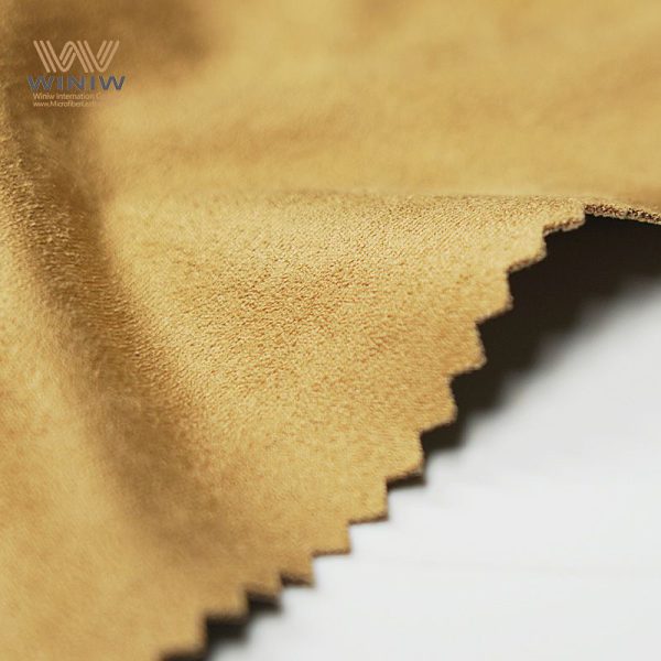 Cut-Resistant Microsuede Faux Leather for Metal Fabrication Safety Shoes