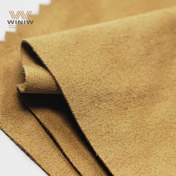 Cut-Resistant Microsuede Faux Leather for Metal Fabrication Safety Shoes