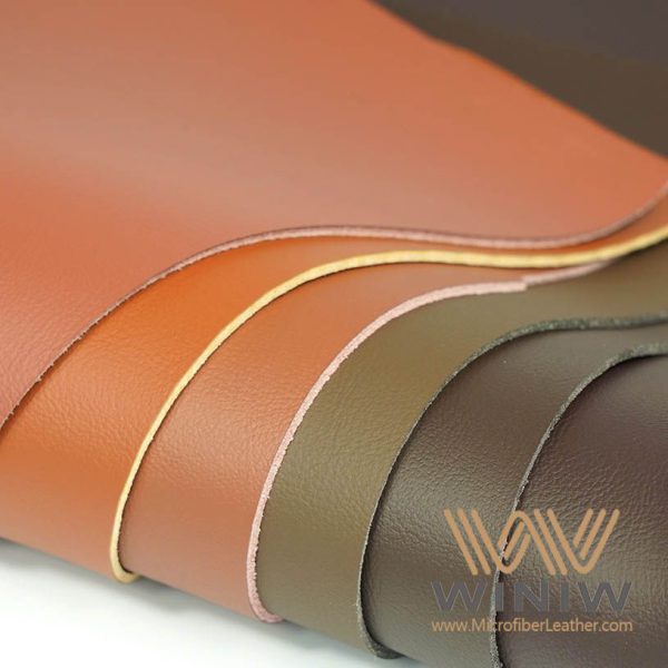 Dark Brown Pu Leather Interior Chair Upholstery Material