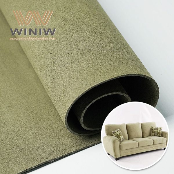 Eco-friendly Microfiber Ultrasuede Fabric Faux Suede Sofa Leather