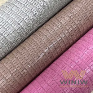 Embossed Crocodile Pu Leather Faux Leather
