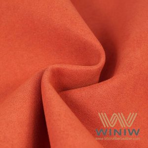 Foam Backed Red Suede Automotive Headliner Fabric Material