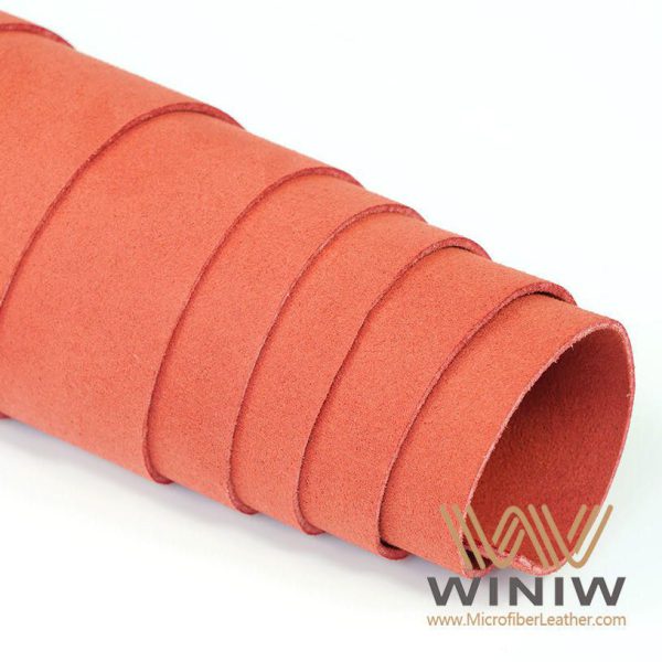 Foam Backed Red Suede Automotive Headliner Fabric Material