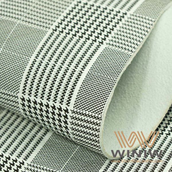 Grey Tartan Plaid Upholstery Fabric