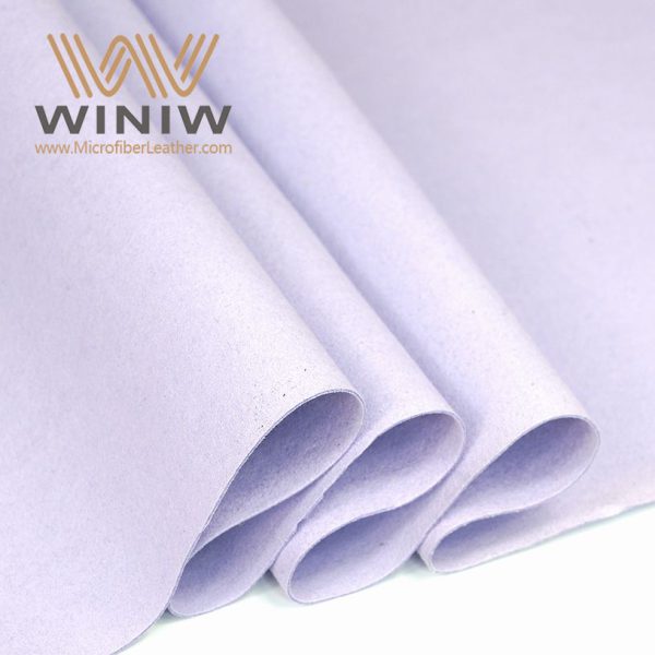High-end Faux Micro-suede Leather Fabric Covering Material