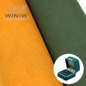 High-end Ultra-suede Faux PU Leather Fabric Covering Material