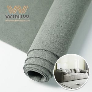 High Quality Micro Fiber Micro Suede Nubuck PU Leather For Sofa
