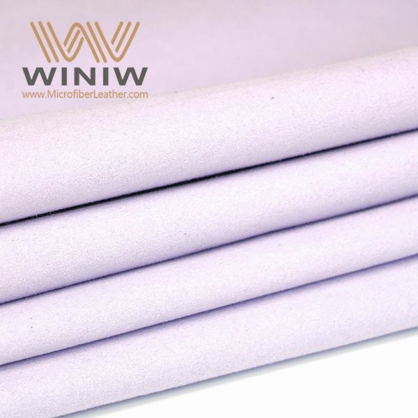 Light Purple Microfiber Micro-suede Leather Material For Jewelry Box