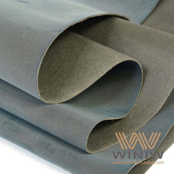 Micro Nubuck Leather Artificial Suede Leather Ultrasuede Material For Shoes