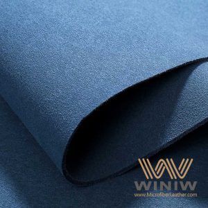 Navy Blue Nappa Suede Fabric Material