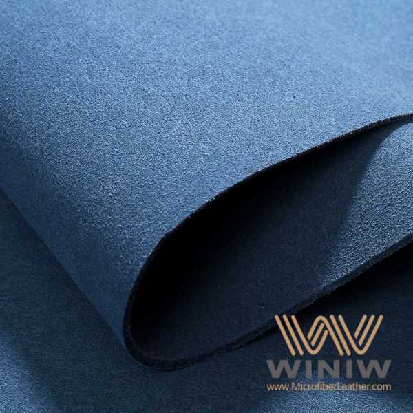 Navy Blue Nappa Suede Fabric Material