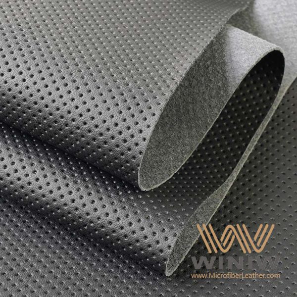 Oem Perforated Auto Leather Upholstery Fabric