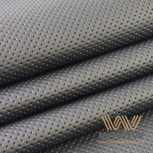 Perforated Automotive Upholstery Material Faux Leather