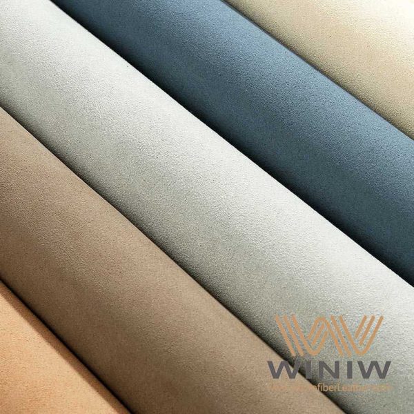 Recycled Smooth Sofa Suede Fabric Material